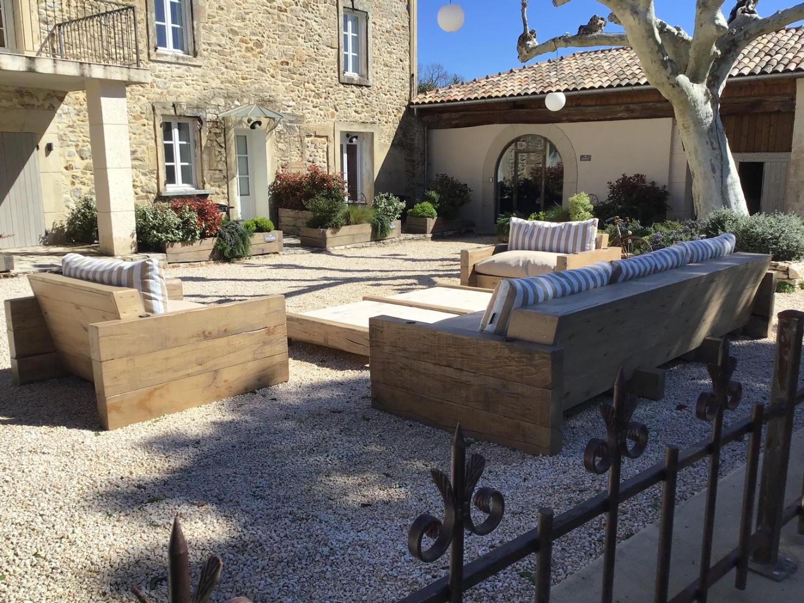 Domaine Chamarel Villa Saint-Paulet-de-Caisson Eksteriør billede