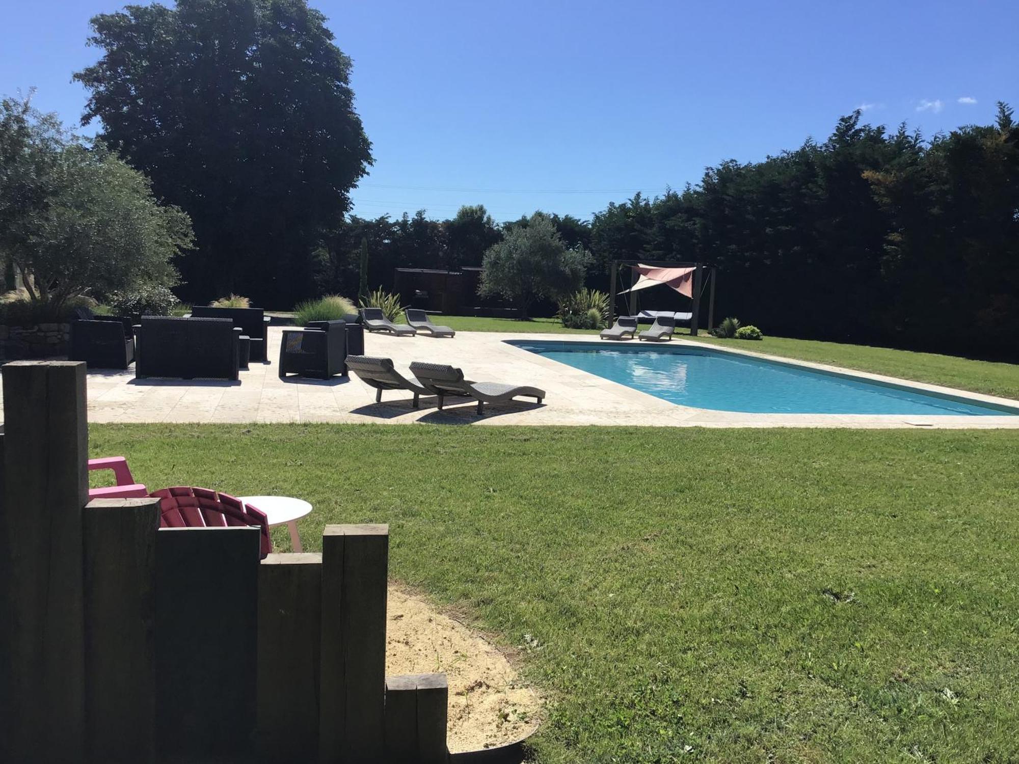 Domaine Chamarel Villa Saint-Paulet-de-Caisson Eksteriør billede