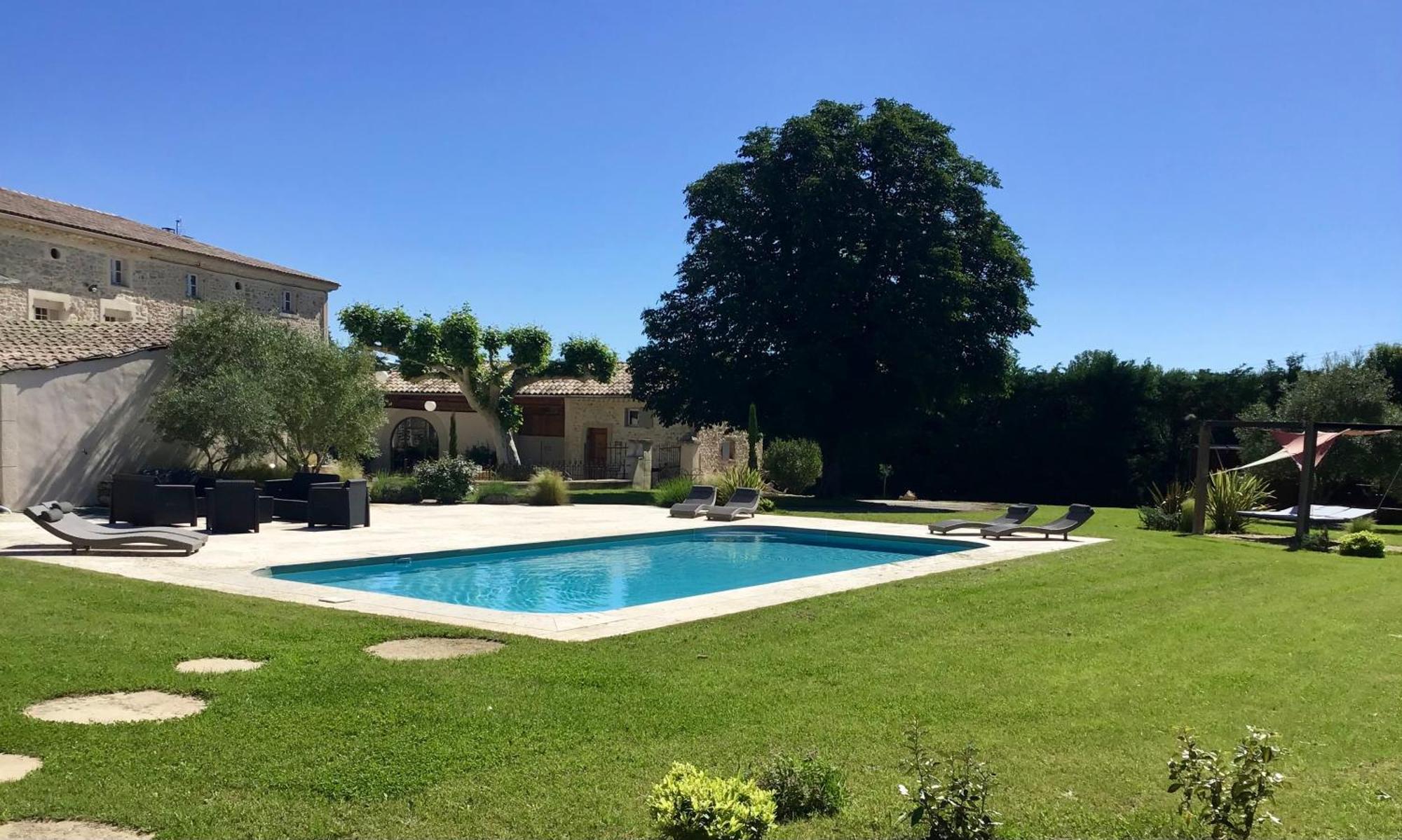 Domaine Chamarel Villa Saint-Paulet-de-Caisson Eksteriør billede